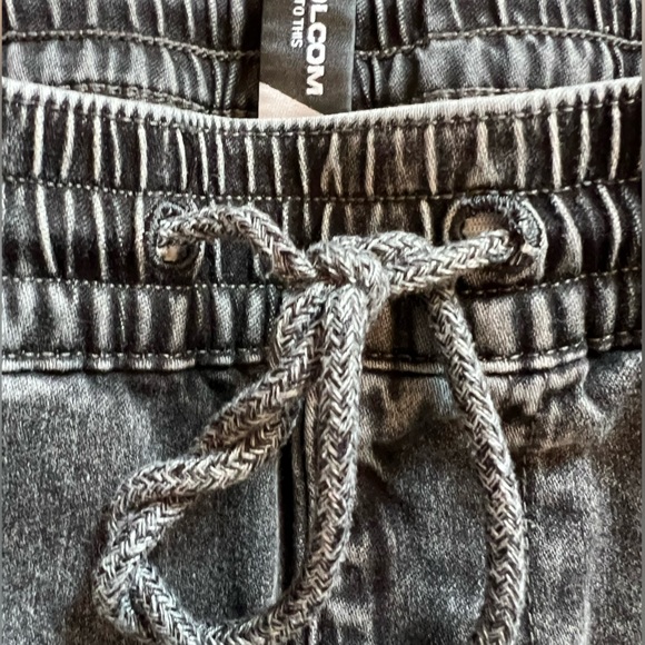 Volcom Grey Acid Wash Joggers - Picture 4 of 6